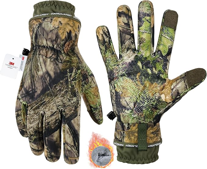 HANDLANDY Winter Gloves for Men & Women, Insulated Waterproof for Cold Weather, Thermal Glove for Cycling, Ski, Riding, Driving, Biking, Running