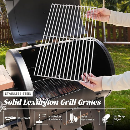 Warming Rack for Pit Boss Lexington Grill Cooking Grates Upper Grid for Pitboss 500 540 Series Wood Pellet Smoker Replacement Parts Stainless Steel Grilling BBQ Accessory