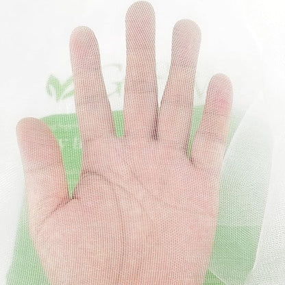 4Ft x 10Ft Mosquito Bug Insect Bird Fine Mesh Net Barrier Hunting Blind Garden Screen Netting for Protect Your Plant Fruits Flower