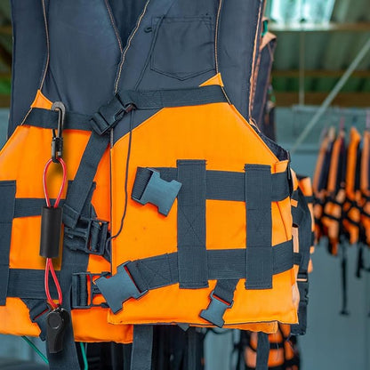 Whistle with Lanyard for Safety Boat Whistle Coast Guard Approved Float Boat Marine Camping Hiking Hunting Fishing Survival Rescue Signaling ski Accessories