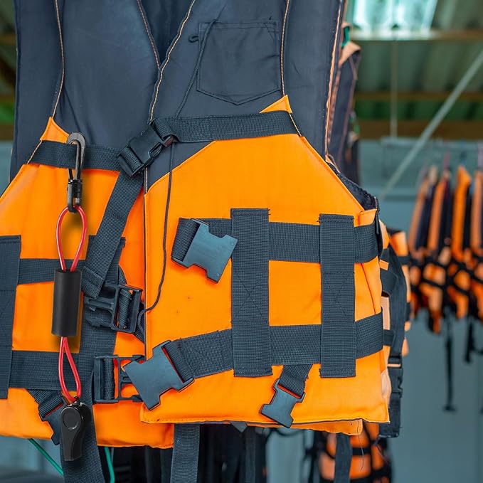 Whistle with Lanyard for Safety Boat Whistle Coast Guard Approved Float Boat Marine Camping Hiking Hunting Fishing Survival Rescue Signaling ski Accessories