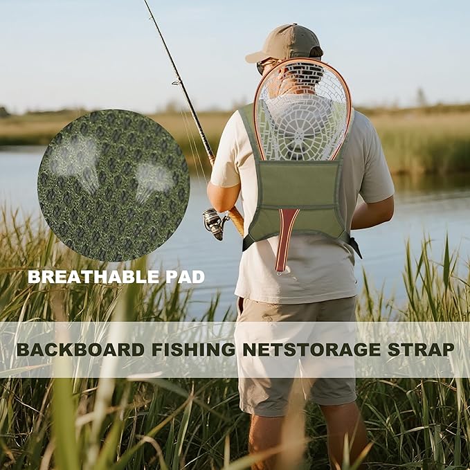 Fishing Chest Pack, Fly Fishing Bag for Men and Women, Tackle and Fly Boxes Storage Pack, Hunting Binocular Pack (Green)