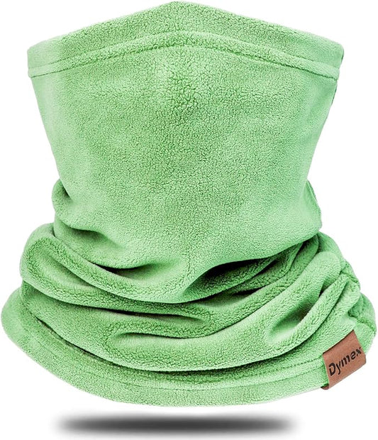 Winter Neck Warmer Gaiter Fleece Neck Cover Cotton Balaclava Windproof Face Cover Mask for Women Men