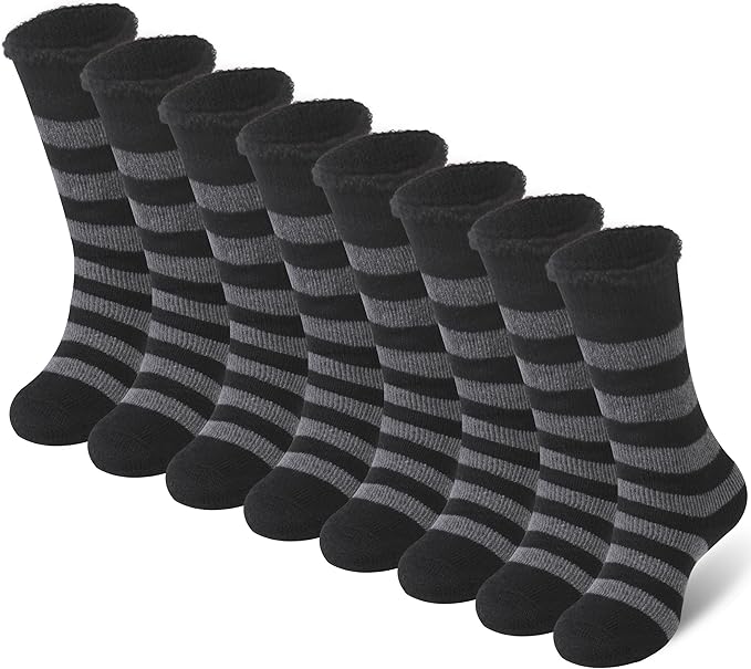 Sunew Warm Thermal Socks 4 Pack, Mens Womens Winter Heated Outdoor Skiing Thermal Socks