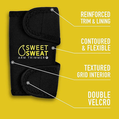 Sports Research Sweet Sweat Waist Trimmer (Core Series) - Premium Sweat Enhancing Fitness Band for Women & Men