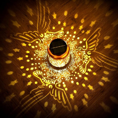 Hummingbird Solar Lanterns Outdoor Waterproof, 14.6'' Large Lamps, Upgraded 2000mAH Battery, Metal Christmas Gift, Birthday Gifts for Women Mom Grandma, Garden Yard Patio Lawn Pathway Decor