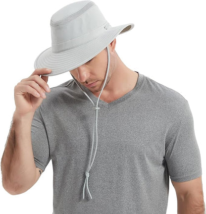 Cimarron Wide Brim Safari Sun Hat for Women & Men – UPF 50+ Outdoor Fishing Hat | Hiking, Running Travel Sun Protection Hat