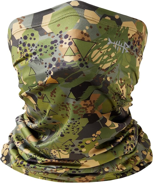 BASSDASH UPF 50+ UV Sun Protection Neck Gaiter Fishing Mask Hunting Kayaking Hiking Cycling Ski Sports