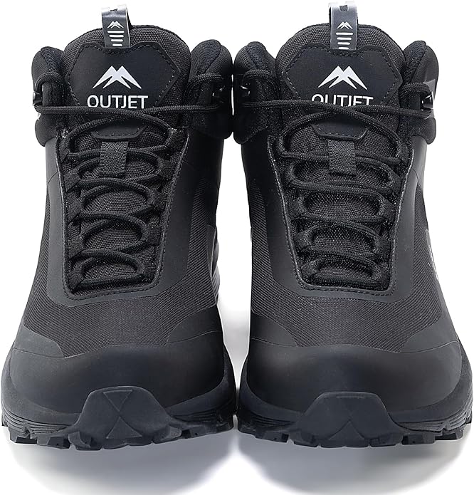 Men's Waterproof Hiking Boots Lightweight Comfortable Breathable Outdoor All-Terrain Trekking Ankle Boots