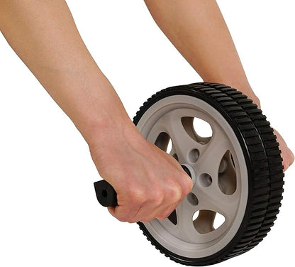 Sunny Health & Fitness Waist Trainer Ab Roller with Elbow Support, Training Wheels, Foldable for Home Gym, Abdominal Exercises, Core Strength, Glute Trainer, Crunch Workouts with Optional Dip Station