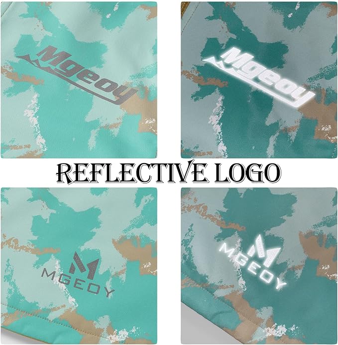 MGEOY Boys Girls Rain Jackets Lightweight Waterproof Hooded Raincoats Windbreakers for Kids 4-14Y