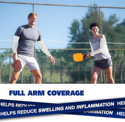 ARMORAY Arm Sleeves for Men or Women - Tattoo Cover Up - Cooling Sports Sleeve for Basketball Golf Football