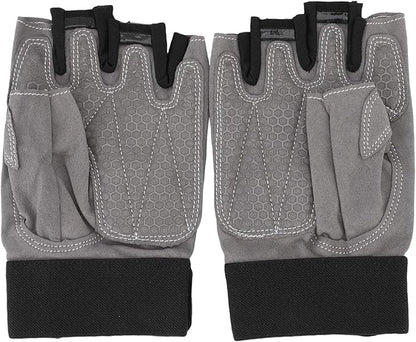 Cuifati Training Gloves, Gloves Fitting Safe Excellent Grip Ergonomic for Gym Exercise