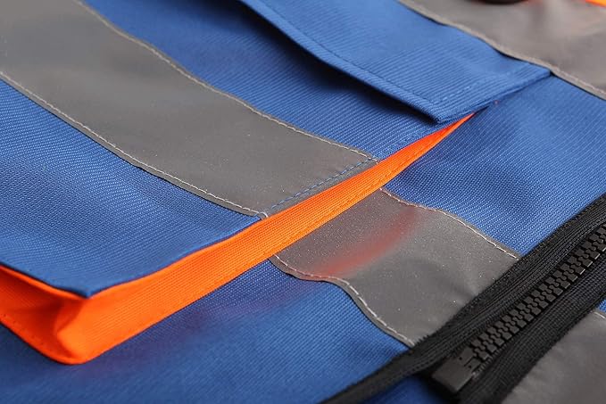 A-SAFETY High Visibility Reflective Safety Vest Customize Logo (XS-8XL)