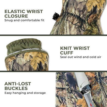 HANDLANDY Winter Gloves for Men & Women, Insulated Waterproof for Cold Weather, Thermal Glove for Cycling, Ski, Riding, Driving, Biking, Running