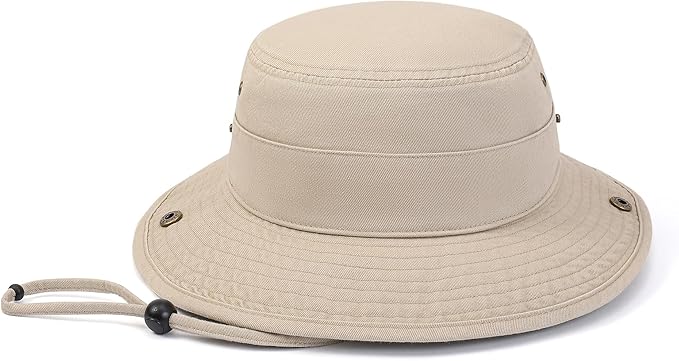 Foraker Bucket Sun Hats with Wide Brim for Men Women, UPF 50+ Boonie Hat Foldable UV Protection Hiking Beach Fishing Safari