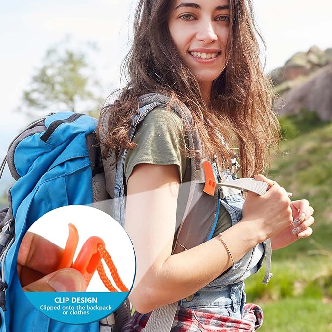 WSSROGY 12 Pack Emergency Whistles with Lanyard, 120db Safety Whistle Emergency for Survival Rescue Signaling