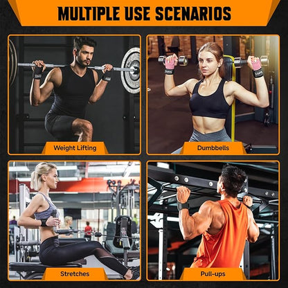 COFIT Wrist Straps for Weightlifting, Workout Wrist Wraps with Dual-Layer Oxford Leather, Enhanced Grip for Optimal Hand and Wrist Protection, Gym Lifting Straps for Deadlift and Powerlifting