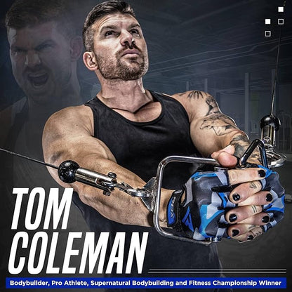 RDX Weight Lifting Gloves Gym Fitness Workout, Anti Slip Padded Palm Elasticated Strength Training Equipment Men Women Half Finger Exercise Bodybuilding Calisthenics Cycling Rowing Climbing