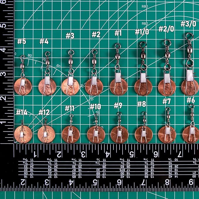 Dr.Fish 50 Pack Fishing Snap Swivels, Barrel Swivels Fishing Tackles, Stainless Steel Safty Interlock Snaps Leader Line Lure Connector Fresh&Saltwater 26-132Lb