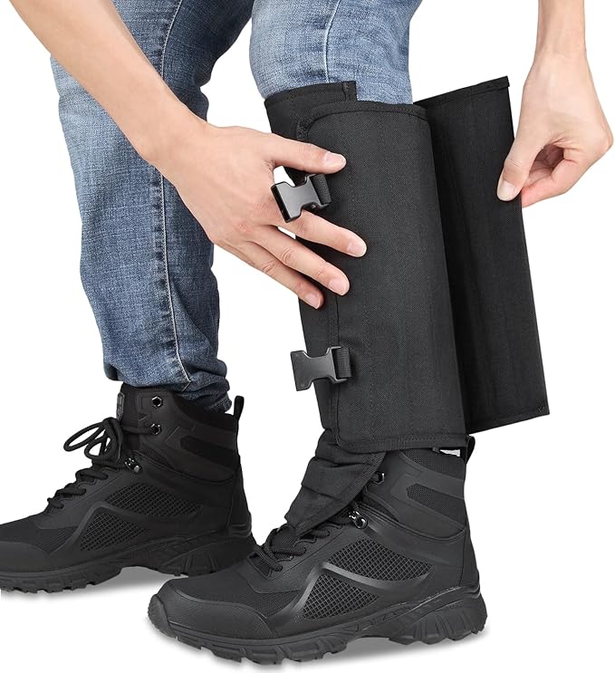 Snake Gaiters Snake Guard Chaps, Waterproof Snake Guards Bite Protection for Lower Legs, Snake Proof Gaiters Fit for Men