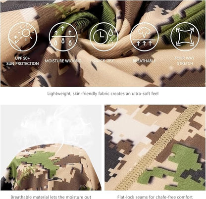 BASSDASH UPF 50+ UV Sun Protection Neck Gaiter Fishing Mask Hunting Kayaking Hiking Cycling Ski Sports