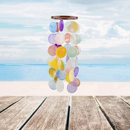 Temlum Silicone Resin Molds for Wind Chime, DIY Resin Wind Chime Molds Resin Casting Mold for Home Décor Resin Craft Supplies