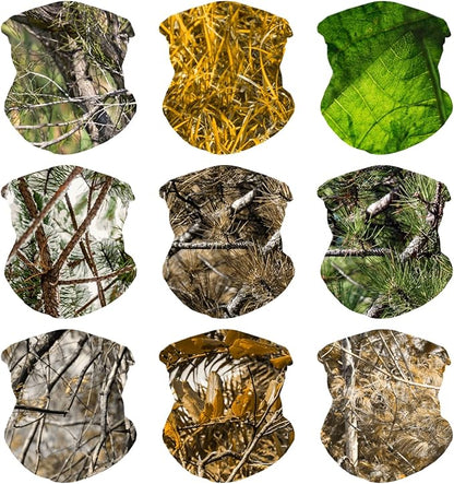 Neck Gaiter Face Cover - Sun Protection Mask Balaclava for Men and Women