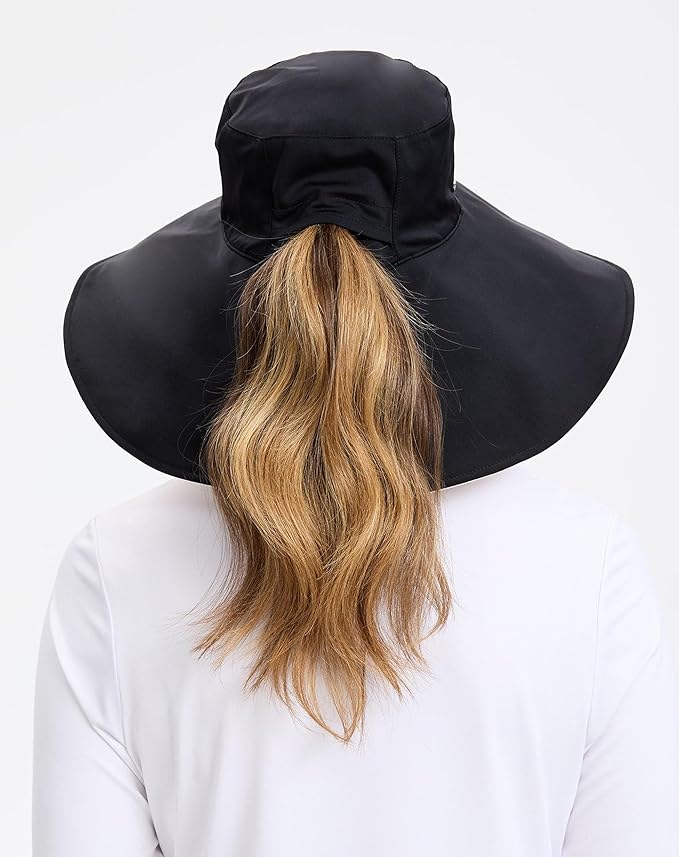 Solbari Ultra Wide Brim Sun Hat UPF50+ Packable UV Sun Protection Hats with Full Coverage Brim