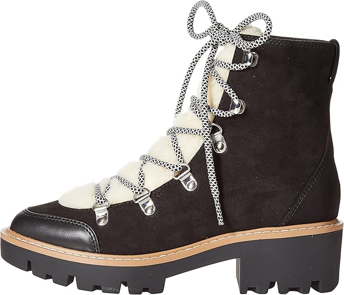 The Drop Women's Caleb Shearling Hiking Boot Hi-Top