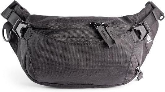 Falcon2L Ultralight Fanny Pack | Crossbody Belt Bag for Men & Women | Compact Waist Pack Sling for Essentials | Expandable External Carry with Falcon Wing Water-Resistant for Outdoor Travel & Everyday