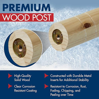 Rush Creek Creations Fishing Rod Holder - 360 Spinning Rack for Garage Organization and Storage, Pole Holder for Reels, Gear, Accessories, Tackle Box