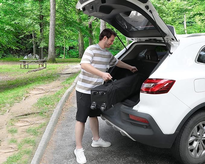 ABCCANOPY Stable Pop up Outdoor Canopy Tent 10 x 10 ft Base / 8 x 8 ft Top, Turquoise