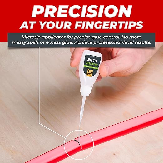 Y'allCanDiy Super Glue for Plastic 20g (0.7 oz) – Cyanoacrylate Based Heavy Duty CA Glue for Legos, Miniatures, PLA, 3D Printing, Toys, ABS, PVC, DIY Kits