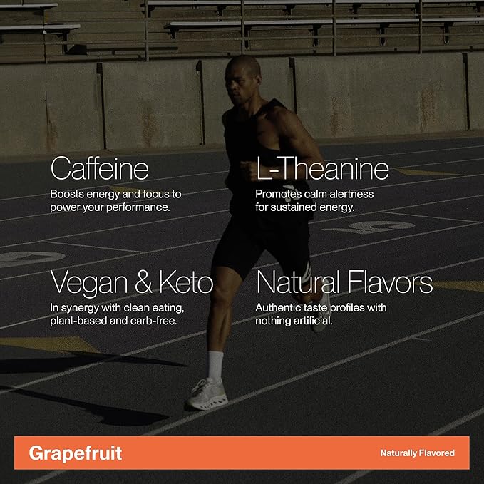 Cadence Sachets Race Grapefruit - Carton (5g x 30) | Science-Backed Hydration | Zero Caffeine | Vegan, Keto & Paleo Friendly | Sodium, Potassium & Magnesium for Performance & Recovery
