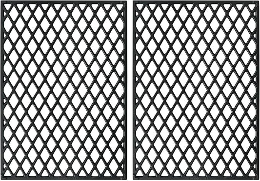 Grill Grate for Pit Boss 800 Series Smoker Replacement Parts Sportsman 820 Pro Series II 850 Wood Pellet Cast Iron Cooking Grid PB820PS1 PB850PS2 Porcelain-Coated