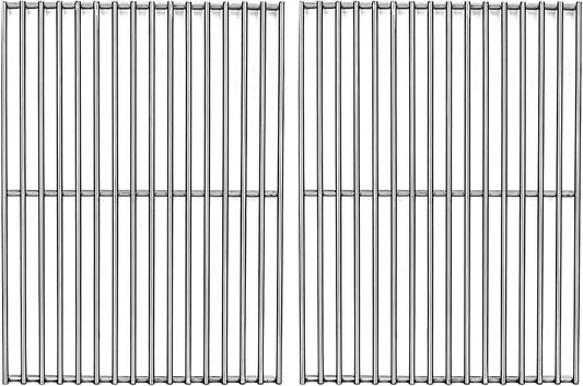 S6666B (2-Pack) 19" Stainless Steel Cooking Grid Grates for Bakers and Chefs ST1017-012939, ST1017-012939,Brinkmann 810-8401-S, 810-8532-F, 810-8534-S,Broil-Mate, Charmglow, Gas Grill