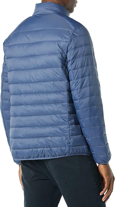 Amazon Essentials Men's Packable Lightweight Water-Resistant Puffer Jacket (Available in Big & Tall)