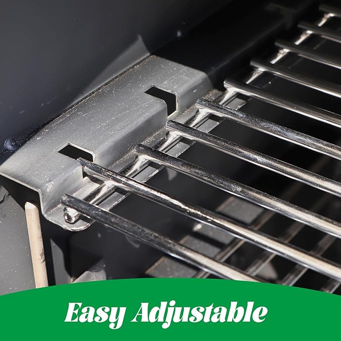 Warming Rack for Pit Boss Lexington Grill Cooking Grates Upper Grid for Pitboss 500 540 Series Wood Pellet Smoker Replacement Parts Stainless Steel Grilling BBQ Accessory