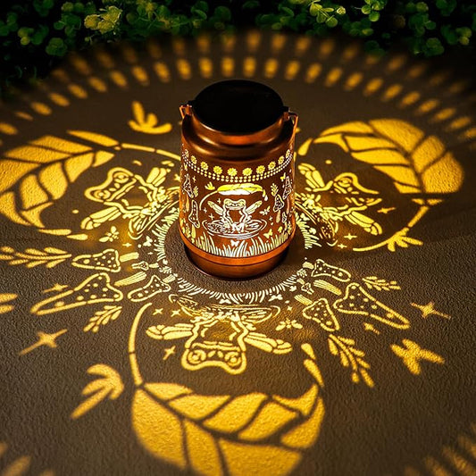 Frog Solar Lanterns Outdoor Waterproof Hanging Sunflower Solar Lights Gifts for Women Men Metal Decorative LED Lanterns Outside for Garden, Yard, Patio, Lawn, Porch, Backyard