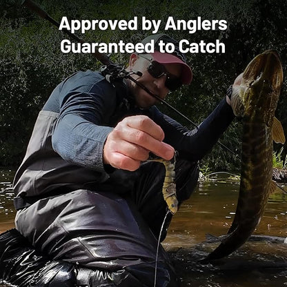 Handing Swimbaits for Bass Pike Walleye, 3 Pieces Lifelike Multi-Jointed Fishing Lures with Mustad Hooks, Fishing Bait for Freshwater and Saltwater