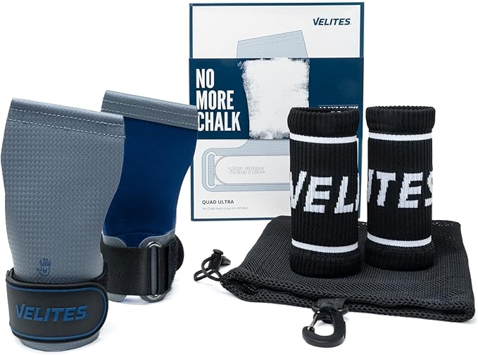 Velites I Quad Ultra Magnesium-Free Gloves I Weightlifting Mitts I for Cross Training or Gymnastics Athletes I Improve Results and Achieve Your Goals I Discover Our Sizes and Colours.
