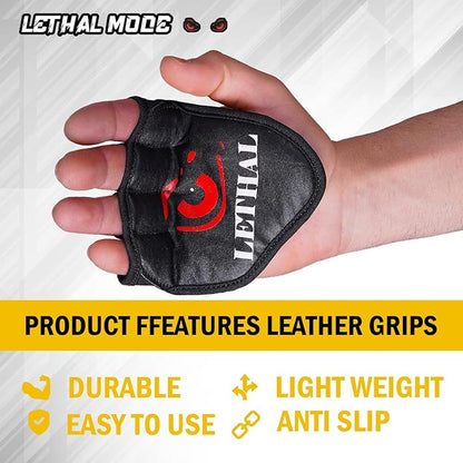 Workout Gloves & Grips – Leather, Rubber & Neoprene Options for Weightlifting, Crossfit & Gym – Non-Slip, Wrist Support Gloves for Men & Womenn