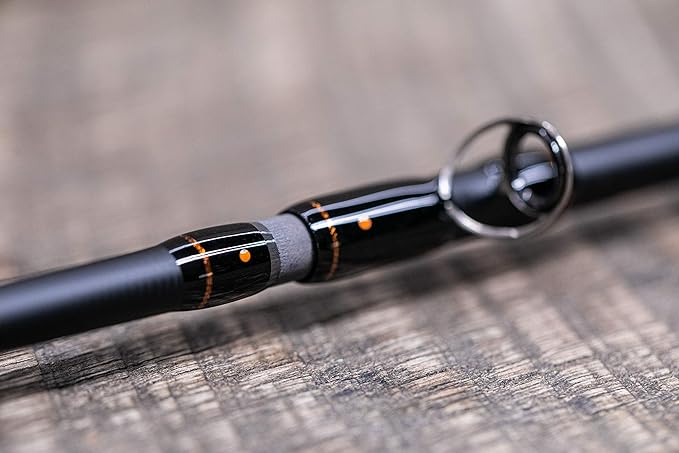 Moonshine Rod Co. Fly Fishing Rod with Carrying Case and Extra Rod Tip Section, Slow-Medium-Fast Action