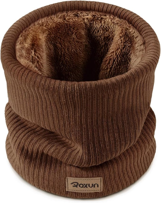 Winter Neck Gaiter, Neck Warmer Cover Ski Gaiters for Men/Women Fleece Thick Elegant Stylish