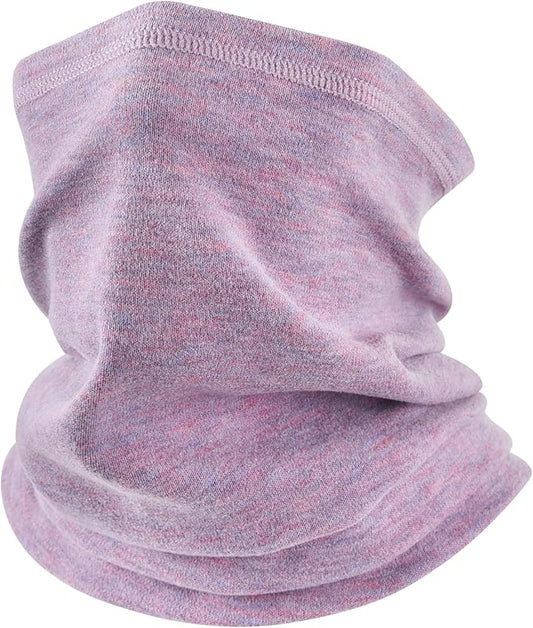 Winter Neck Gaiter Warmer, Soft Fleece Face Mask Scarf for Cold Weather Skiing Cycling Outdoor Sports