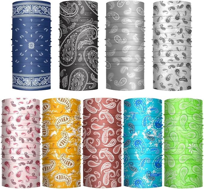 Neck Gaiter Face Cover - Sun Protection Mask Balaclava for Men and Women