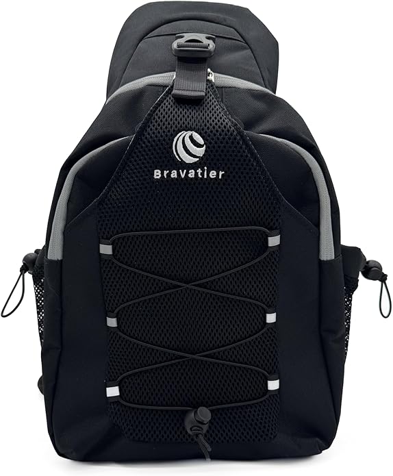 AllSport Sling Bag for Men and Women, Durable Crossbody Shoulder Sling Backpack, Sports, Gym, Hiking, and Travel