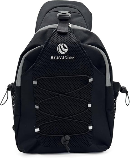 AllSport Sling Bag for Men and Women, Durable Crossbody Shoulder Sling Backpack, Sports, Gym, Hiking, and Travel