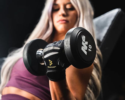 Bionic Women's Beastmode Half Finger Gym Workout Gloves